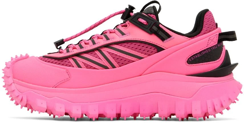 Moncler Pink Trailgrip GTX Sneakers 3