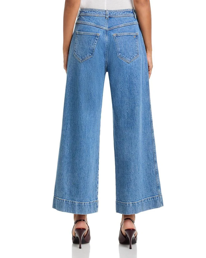 Cinq à Sept Betsy Wide Leg Jeans in Blue Mirage 3