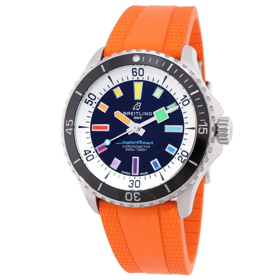 BREITLING Superocean Automatic Chronometer Black Dial Men
s Watch A17375211B2S3 1