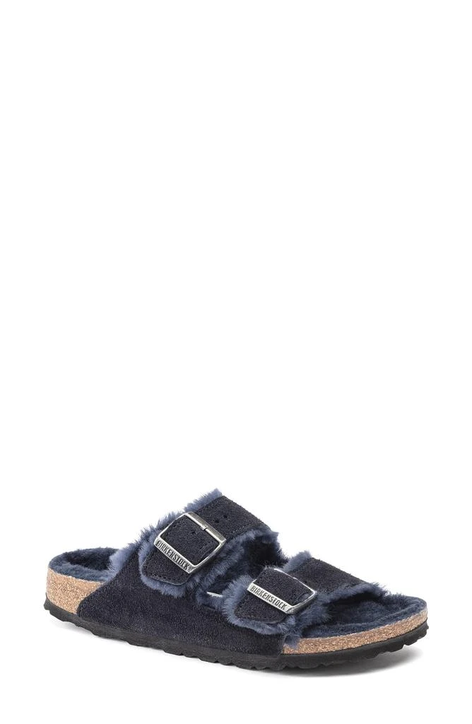 Birkenstock Arizona Midnight Genuine Shearling Sandal - Discontinued 1