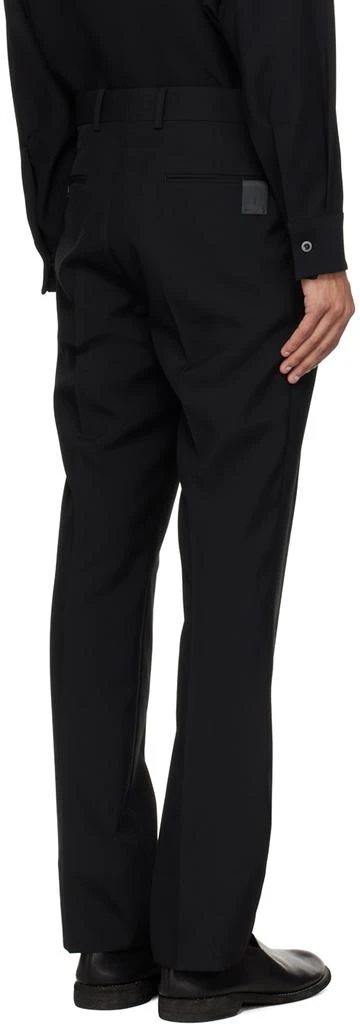 n.hoolywood Black Slim-Fit Trousers 3