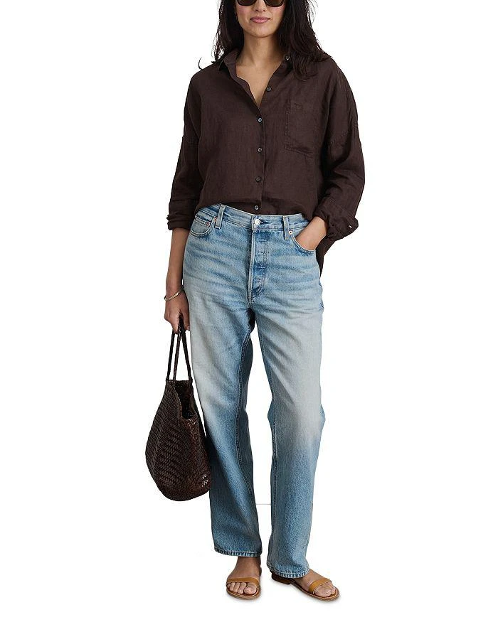 Alex Mill Jo Linen Button Up Shirt 2