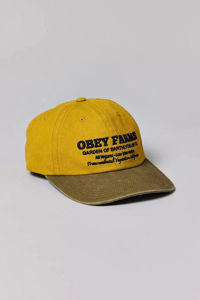 Obey OBEY Farms Pigment Dye Hat 1