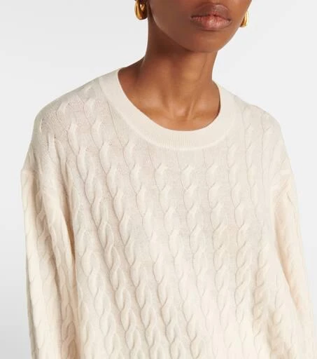 Jardin des Orangers Cable-knit wool and cashmere sweater 5
