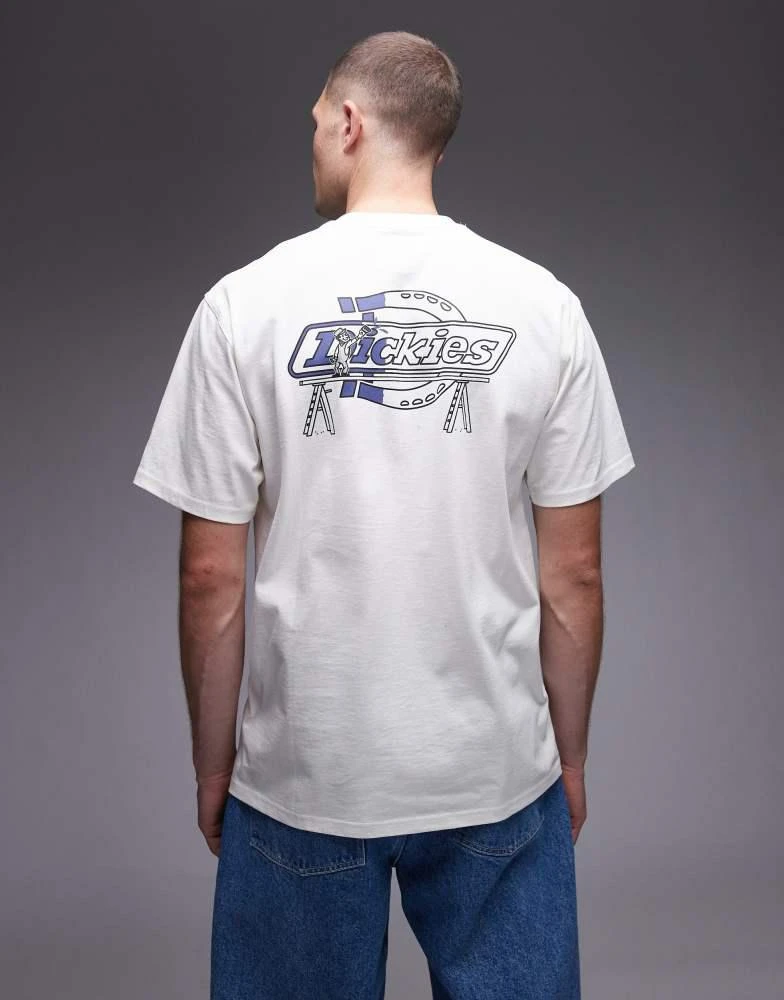 DICKIES Dickies statesville graphic horseshoe backprint t-shirt in off white 1