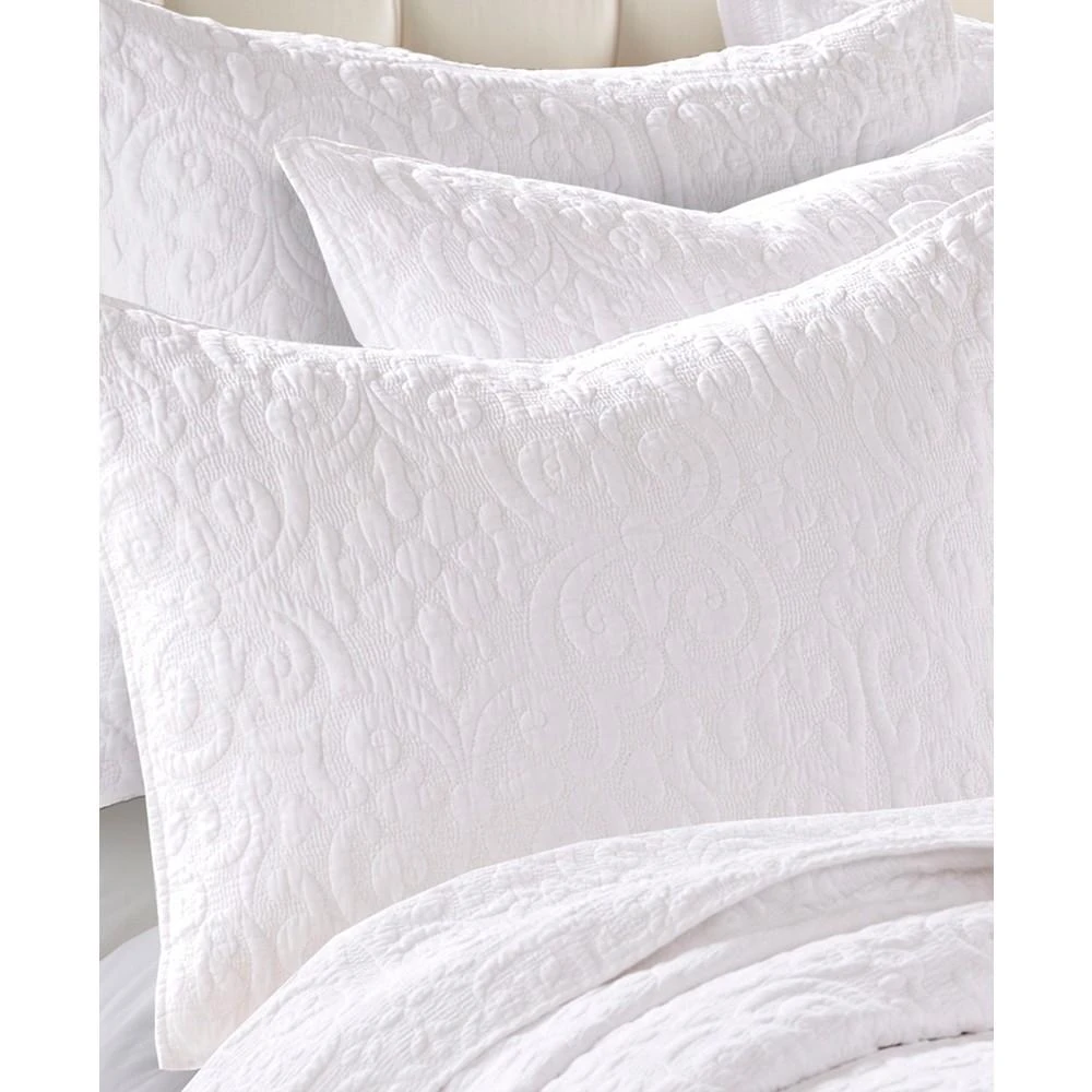 Levtex Sherbourne Embroidered Decorative Pillow, 18" x 18" 3