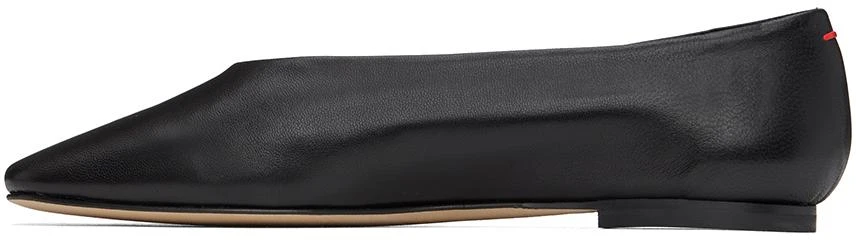 AEYDE Black Kirsten Ballerina Flats 3