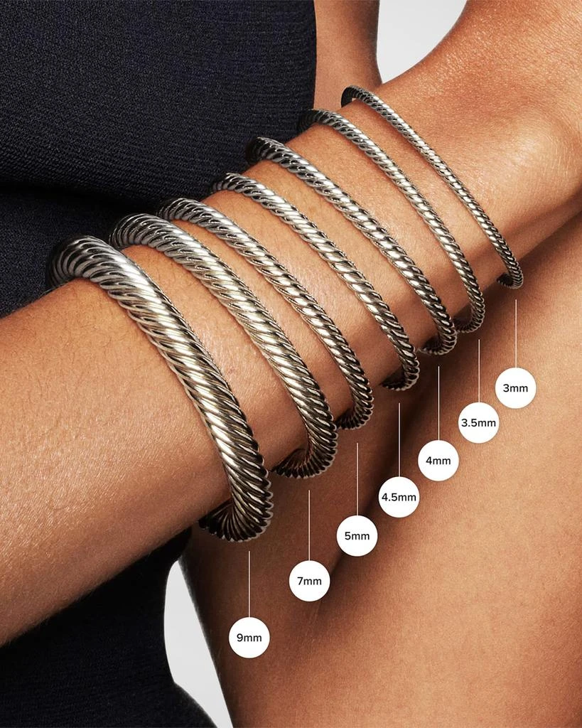 David Yurman 3mm Petite Chatelaine Bracelet in Silver 4