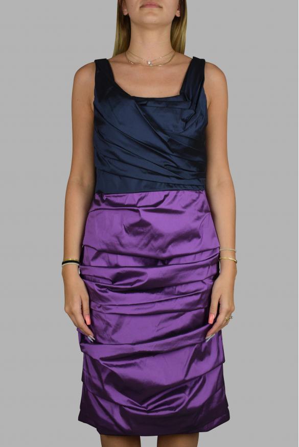 Dolce & Gabbana Luxury dress for women dolce & gabbana navy blue and purple dress.