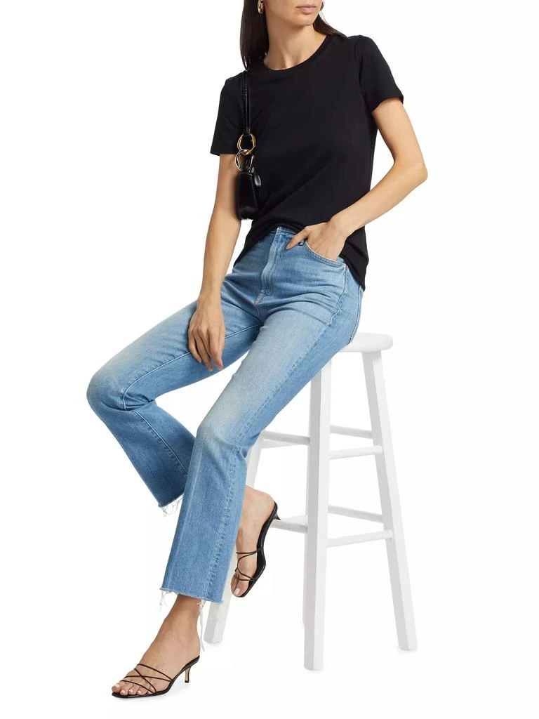 MOTHER The Hustler Mid-Rise Ankle Jeans 2