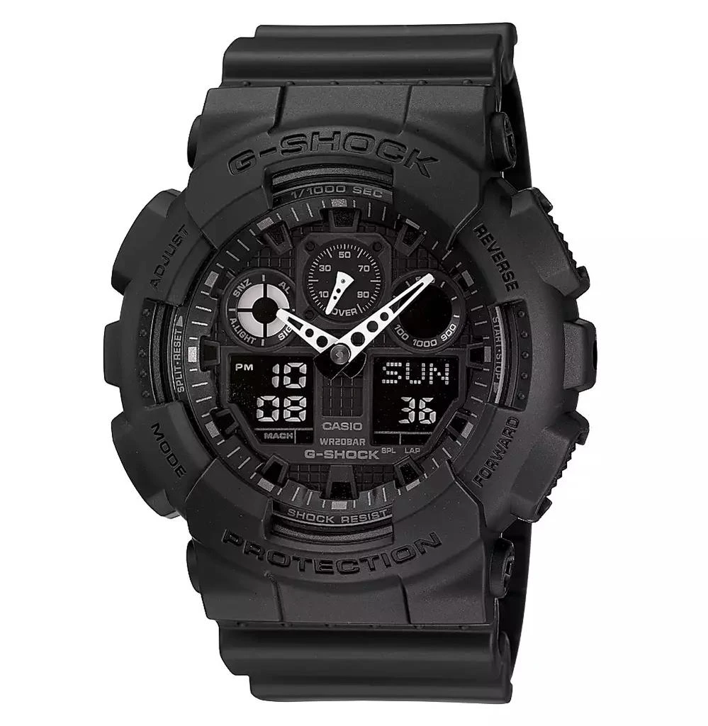 G-Shock Men's Black Resin Watch, 55mm 1