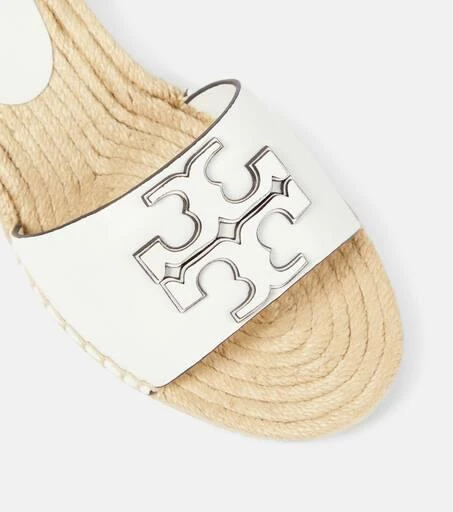 Tory Burch Ines leather espadrille wedges 6
