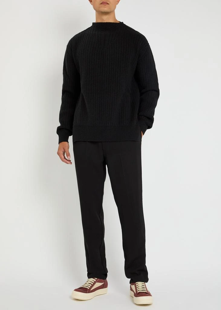Rick Owens Fisherman ribbed wool jumper 4