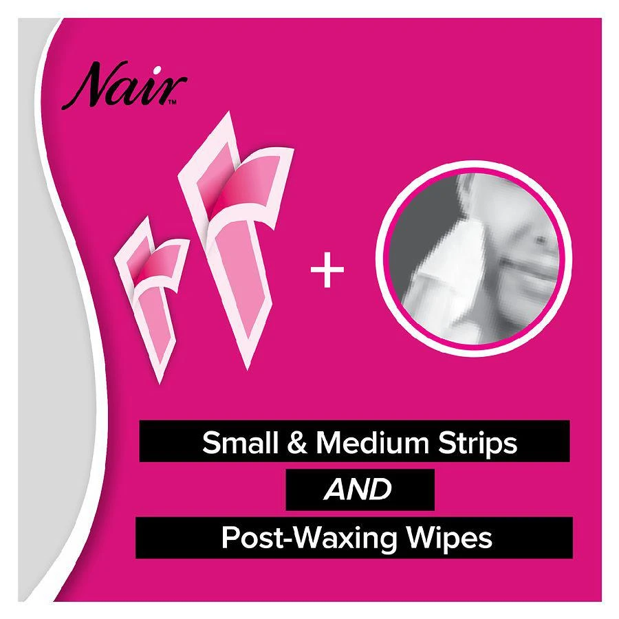 Nair Wax Ready-Strips Face 3