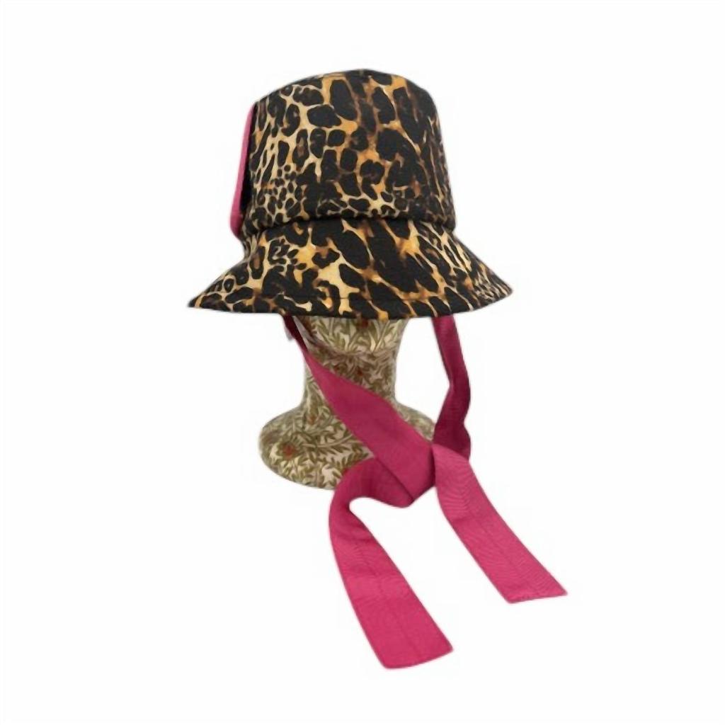 Lola Hats Lola Hats - Women's Rain Leopard Hat