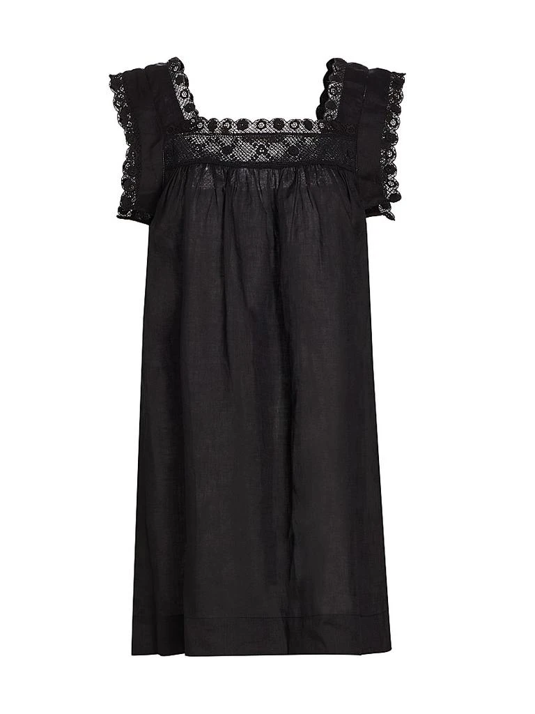 DÔEN Almadia Lace-Detailed Shift Dress 1