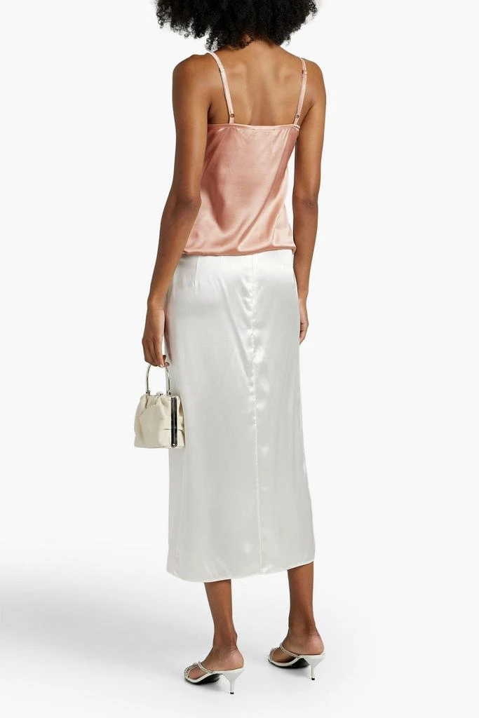 Fabiana Filippi Bead-embellished silk-blend satin camisole 3