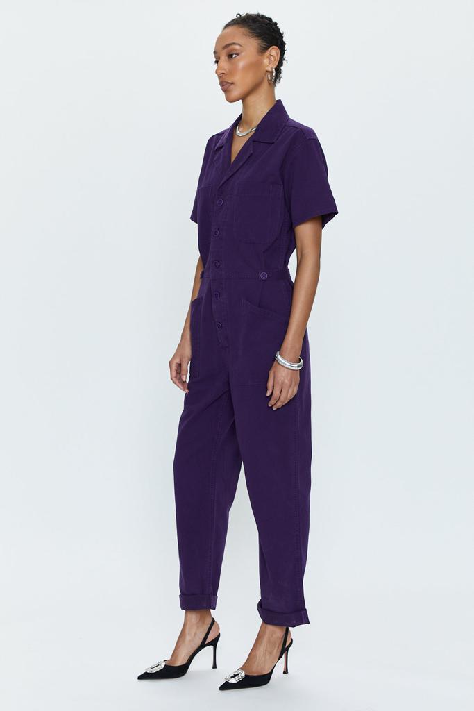 Pistola Denim Grover Short Sleeve Field Suit - Lila Purple