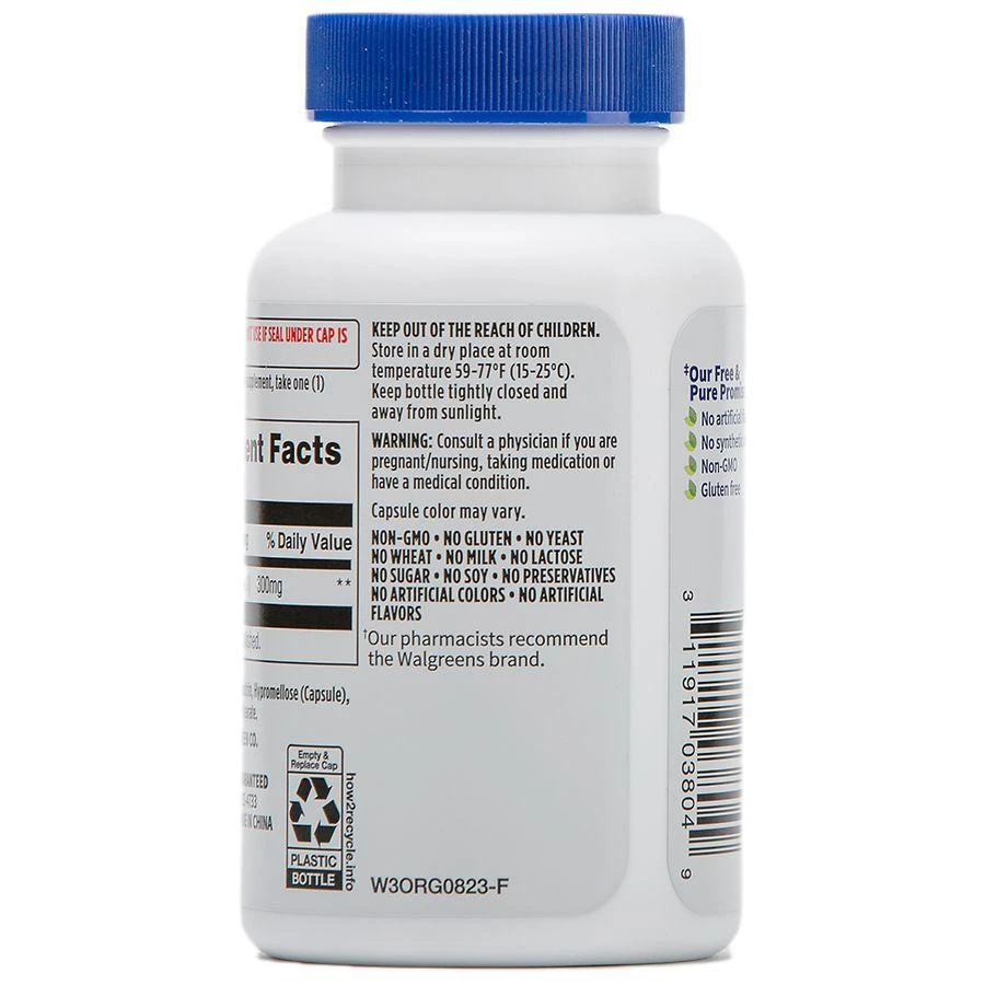 Walgreens Free & Pure Tart Cherry Extract Supplement 1200mg for Antioxidant Support (90 days) 2