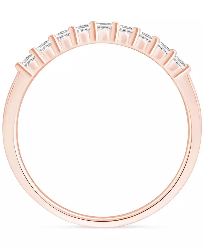 Macy's Diamond Wedding Band (1/4 ct. t.w.) in 14k Gold 4