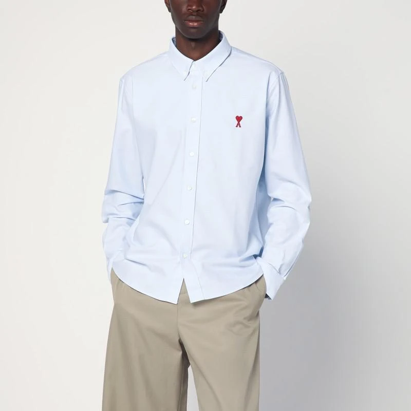 AMI Light blue Ami de Coeur shirt 1
