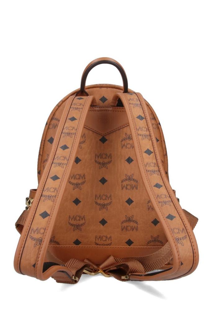 MCM MCM Monogram Printed Zipped Backpack