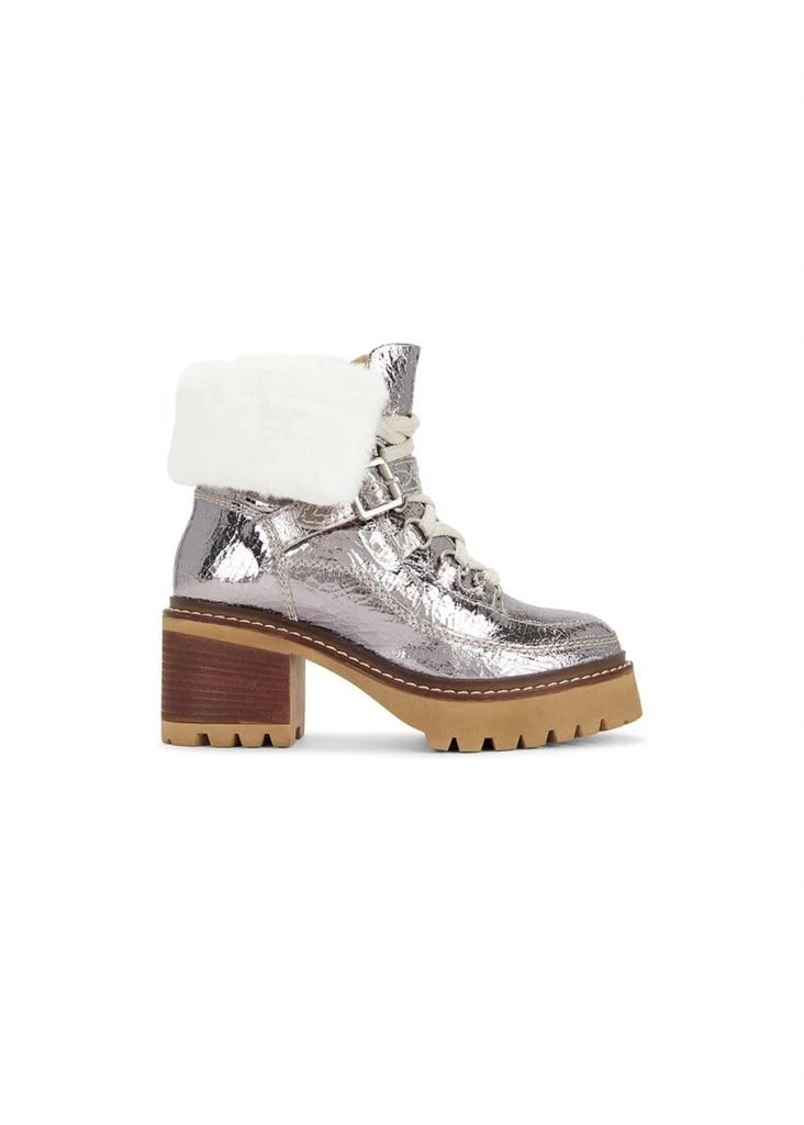 Free People Cozy Jasper Hiker Ankle Boot In Pewter 2