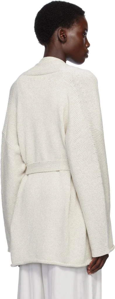 LAUREN MANOOGIAN Off-White Coto Cardigan 3
