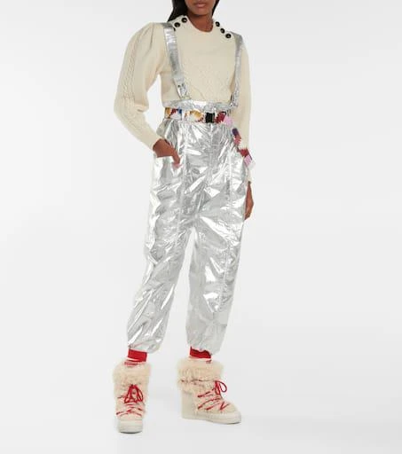 Isabel Marant Ceneklae metallic ski overalls 2