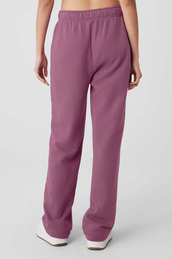 Alo Accolade Straight Leg Sweatpant - Soft Mulberry 2
