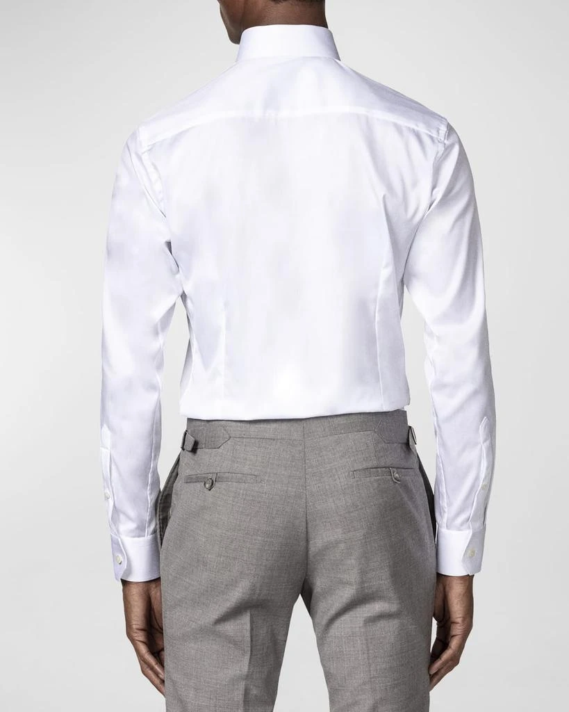 Eton Men's Slim-Fit Twill Dress Shirt with Cutaway Collar 4