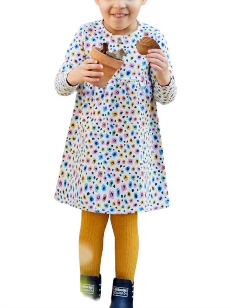 JoJo Maman Bébé Jojo Maman Bebe - Girl's Long Sleeve Sweat Dress