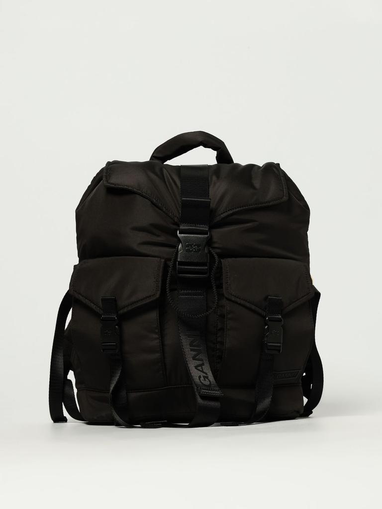 Ganni Black Tech Backpack - Backpacks - Save Extra 10% OFF