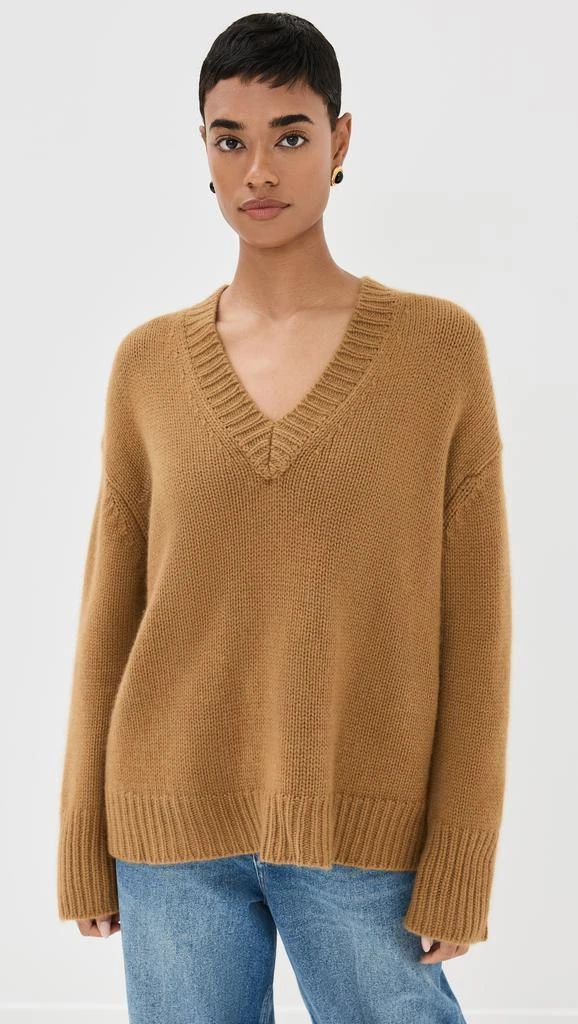 Sablyn Nylah Boyfriend Cashmere V-Neck Sweater 7