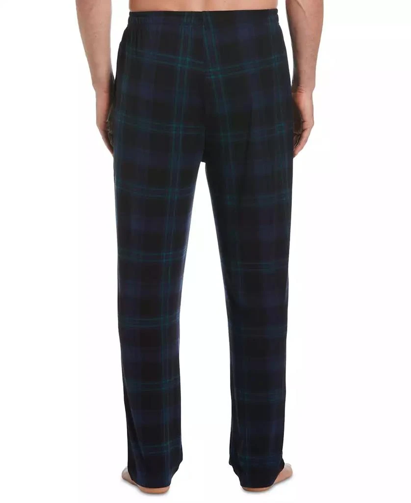 Perry Ellis Men's Deluxe Touch Knit Plaid Pajama Pant 4