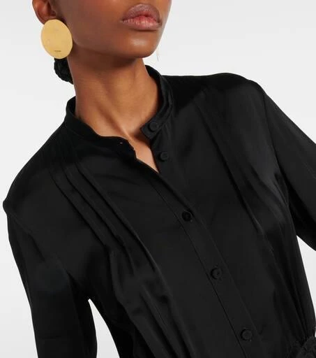 Jil Sander Pleated shirt dress 4