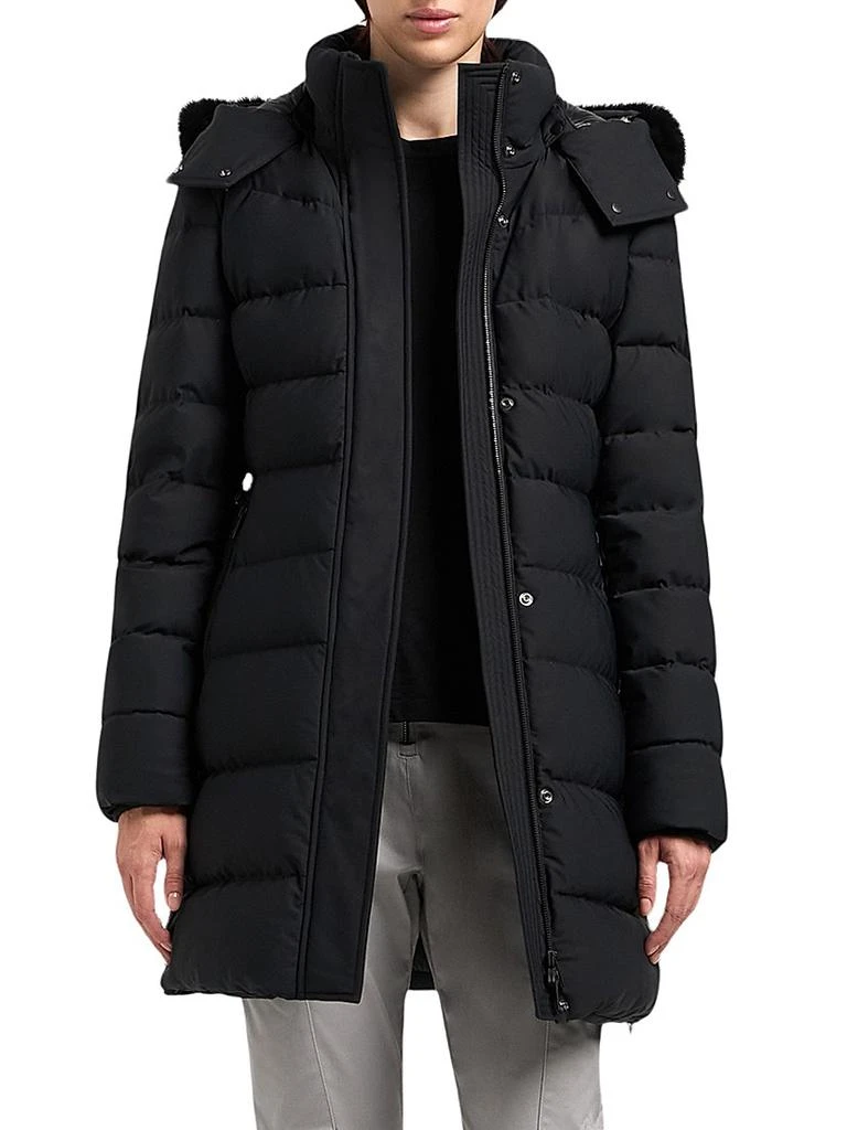 Moose Knuckles Watershed Shearling-Trim Down Parka 5