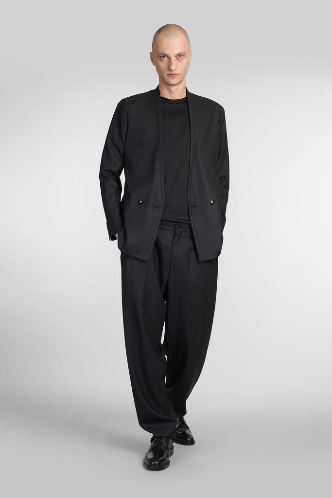Giorgio Armani T-shirt In Black Cotton 1
