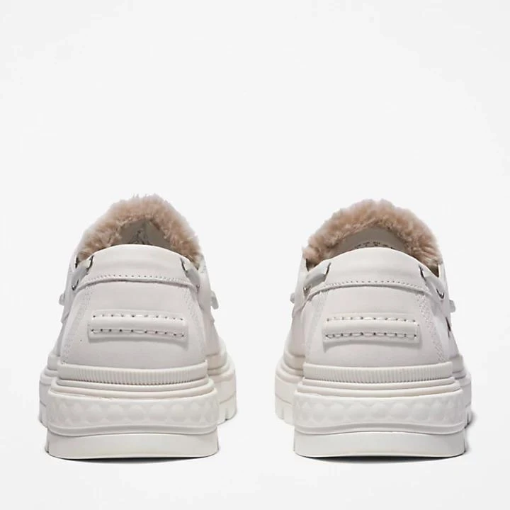 Timberland Ray City Warm-lined Boat Shoe for Women in White 5