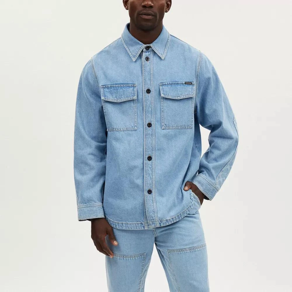Coach Denim Overshirt 2