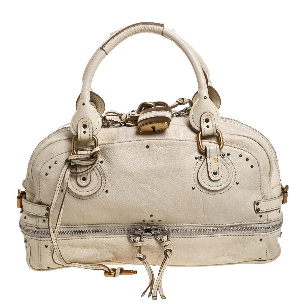 Chloe Chloe  Leather Paddington Zipped Satchel