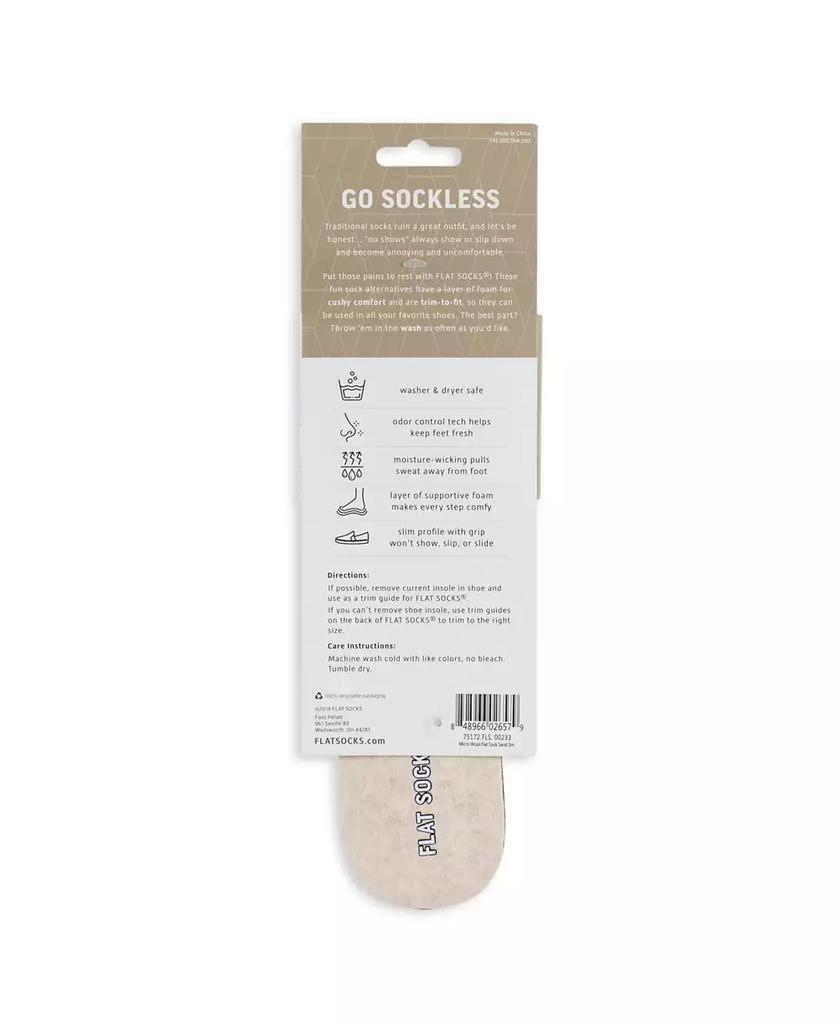 Foot Petals Women's Light Gray, Dark Gray, Sand, Flat Socks
