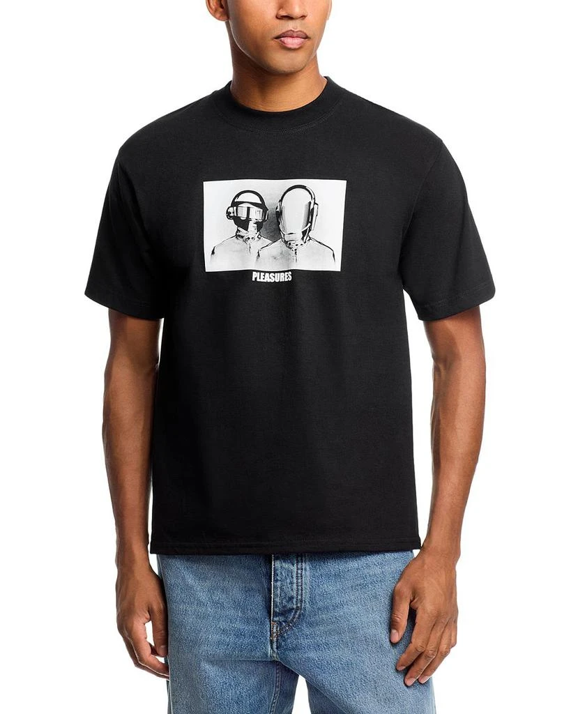 Pleasures Short Sleeve Inverted Graphic Tee 1