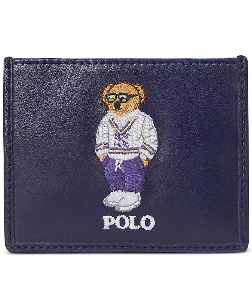 Ralph Lauren Men
s Polo Bear Leather Card Case 1