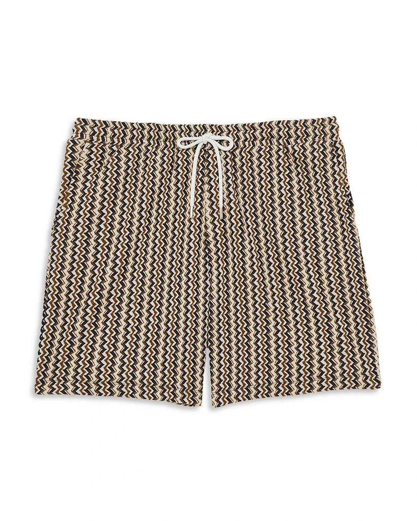 REISS Printed Drawstring 7.3" Shorts 6