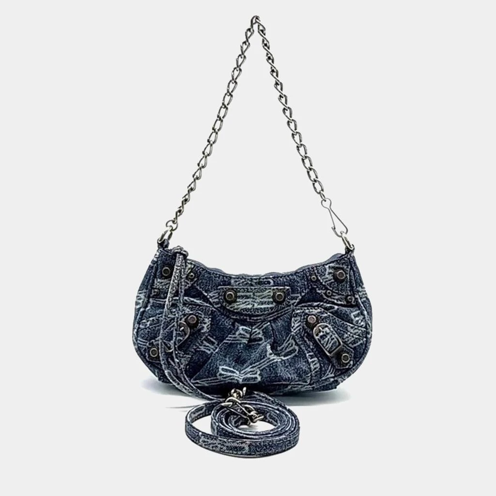 Balenciaga Balenciaga Denim Le Cagol Mini Shoulder Bag 1
