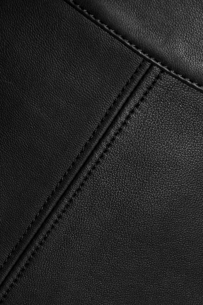 Theory Leather mini skirt 4