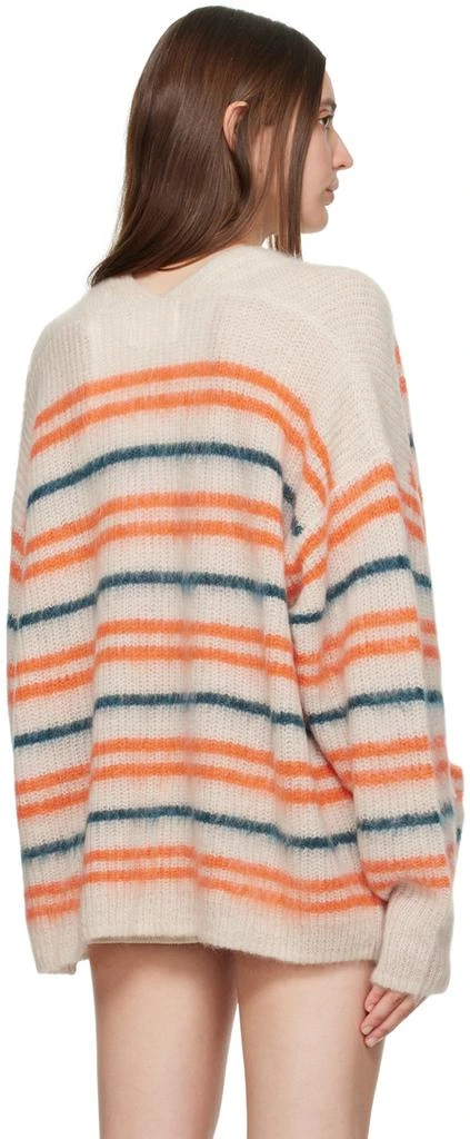 Isabel Marant Off-White & Orange Dana Cardigan 3