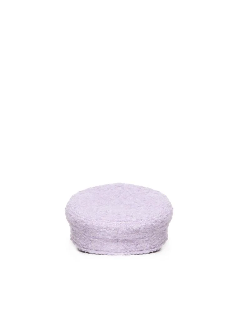 RUSLAN BAGINSKIY Ruslan Baginskiy Textured Baker Boy Hat 3