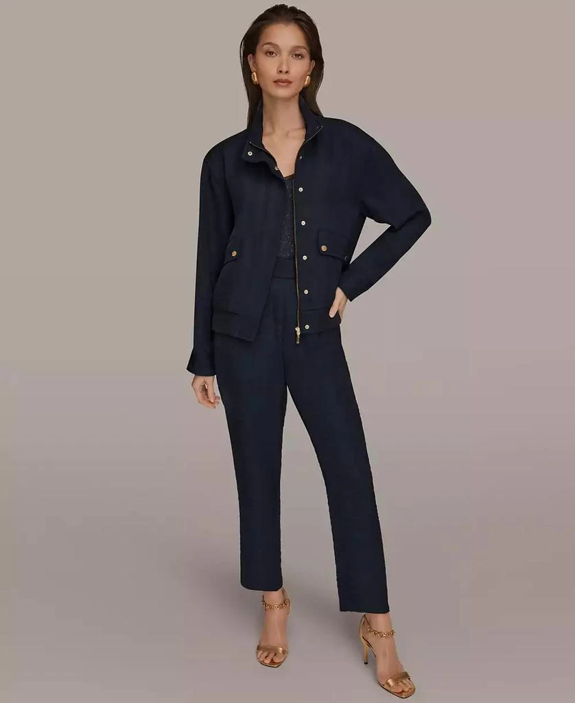 Donna Karan Women
s Zip-Up Jacket 6
